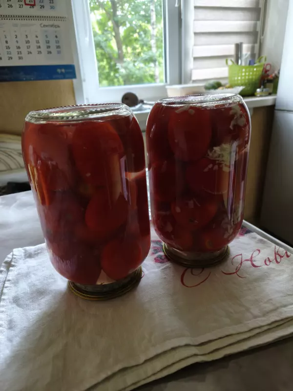 Помидоры "под снегом"