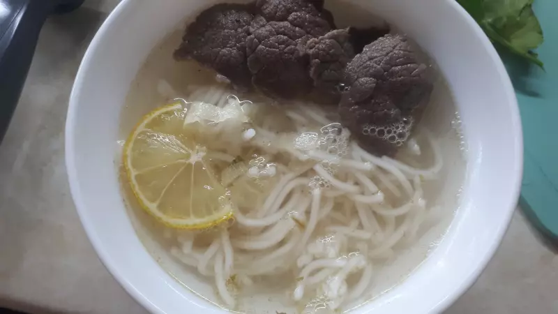 Быстрый говяжий фо