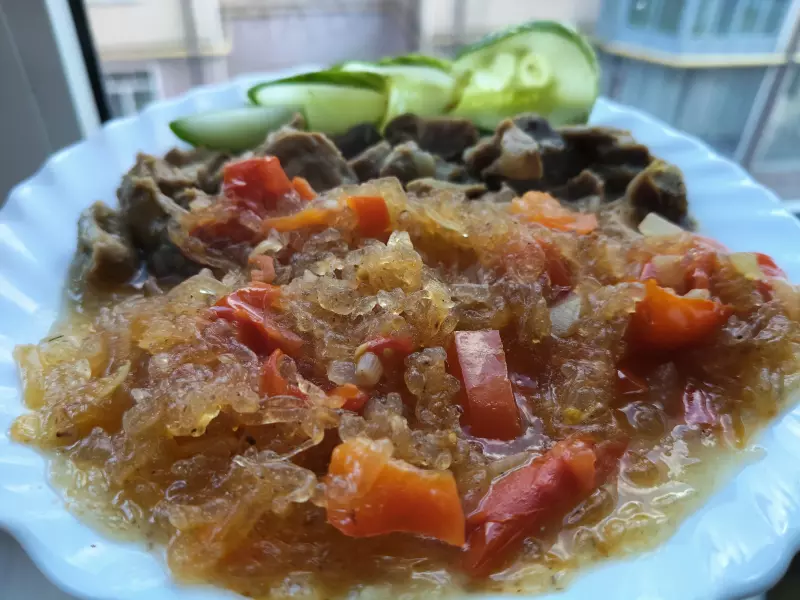 Спагетти без муки (молекулярная кухня)
