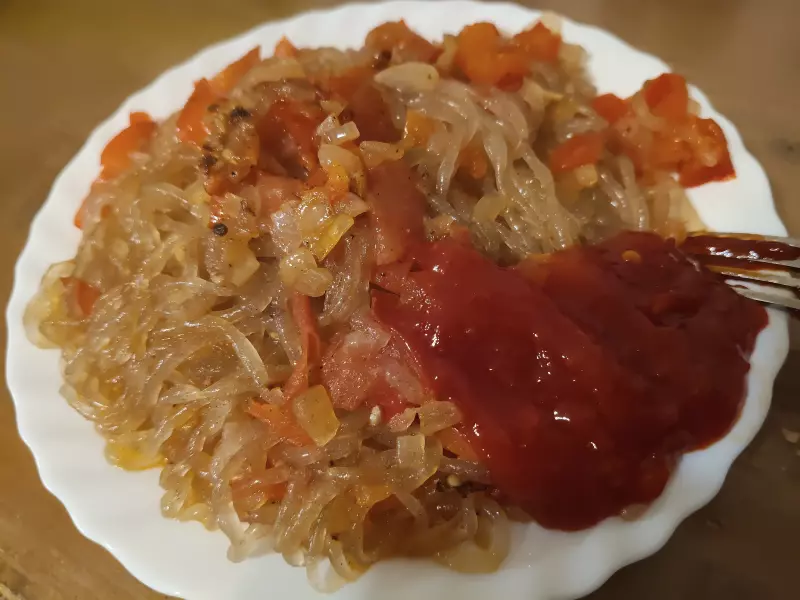 Спагетти без муки (молекулярная кухня)