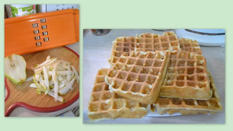 Вот блин румяный, а вот оладьи и вафли))