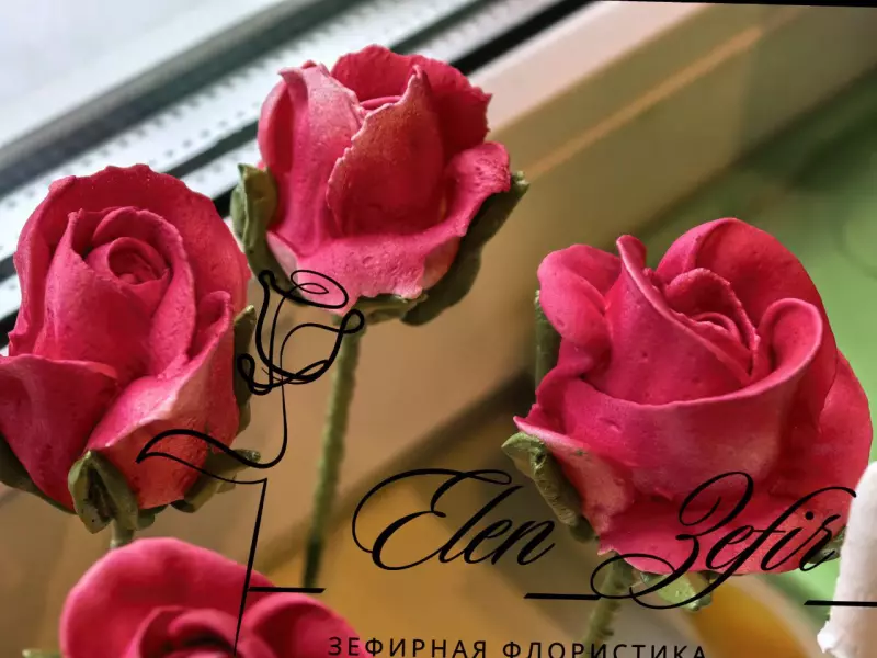 Зефирные букеты и композиции