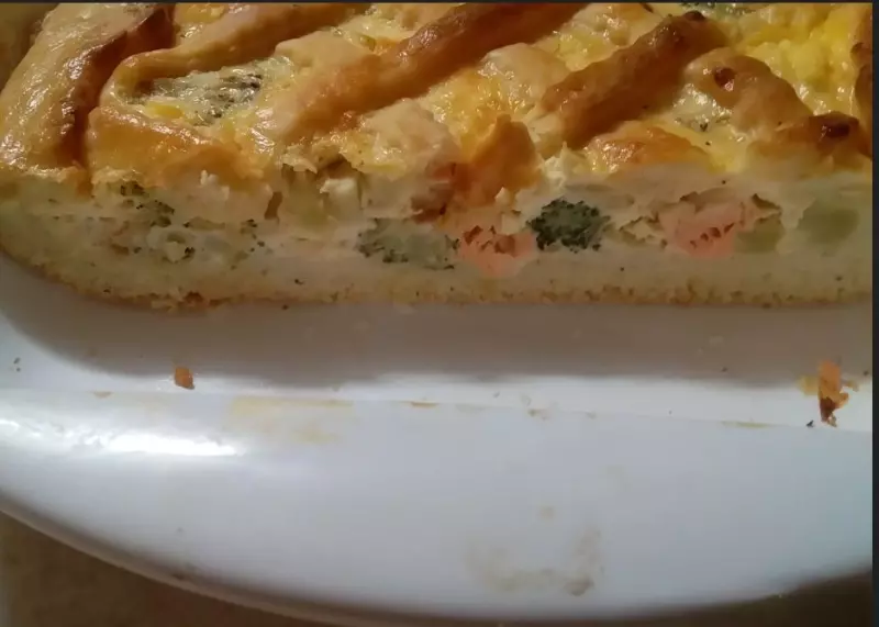 Пирог рыбный