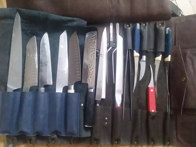 Кухонные ножи, топорики для мяса