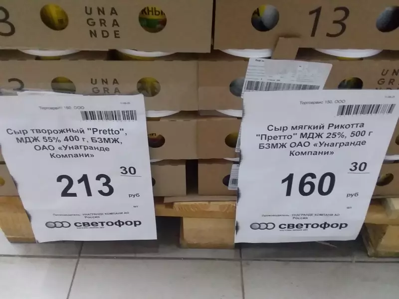 Покупки в магазинах экономкласса типа Светофор или Фикс Прайс