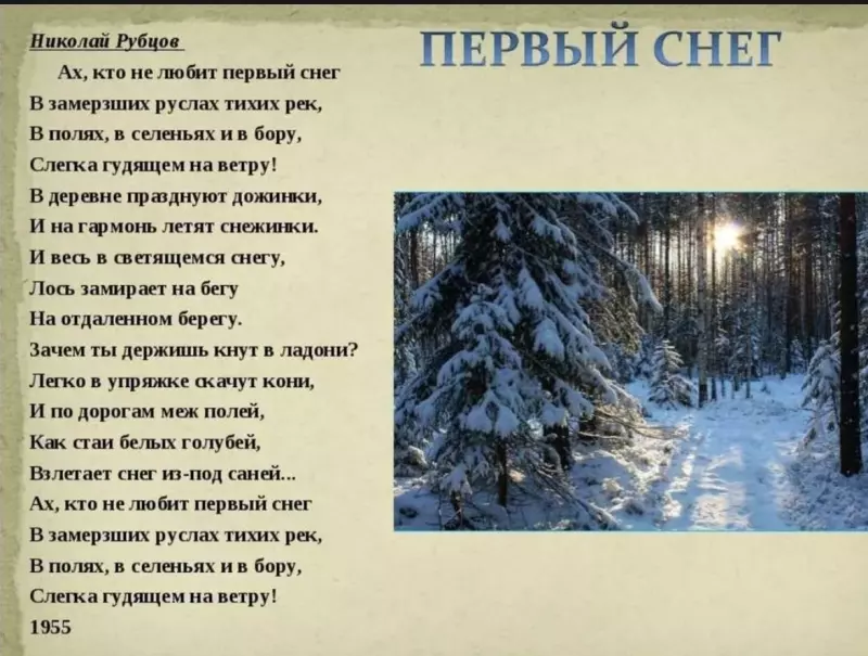 Любимые стихи