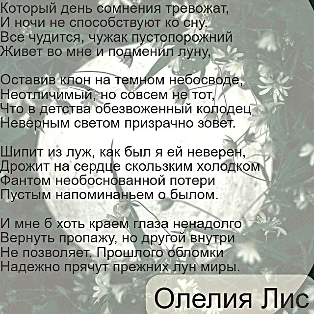 Любимые стихи