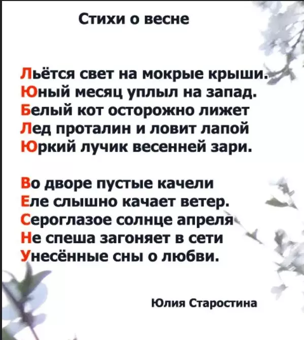 Любимые стихи