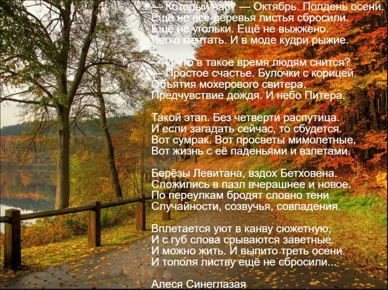 Любимые стихи