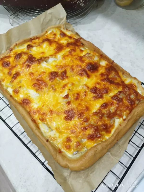 Пирог рыбный