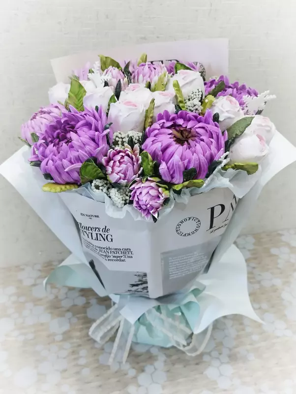 Зефирные букеты и композиции