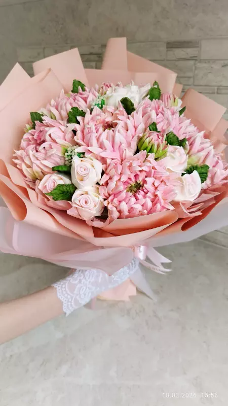 Зефирные букеты и композиции