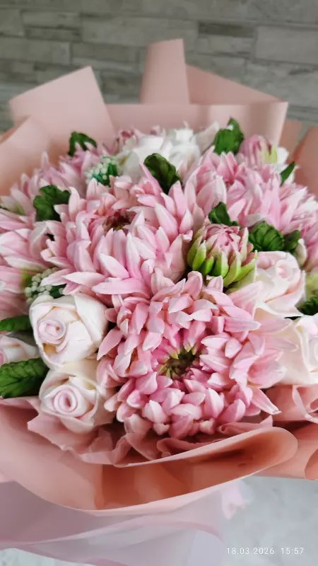 Зефирные букеты и композиции