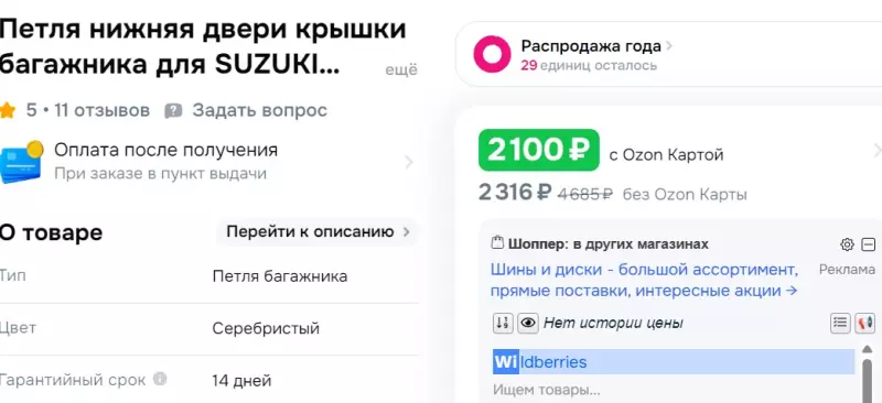 Что происходит с Ozon?