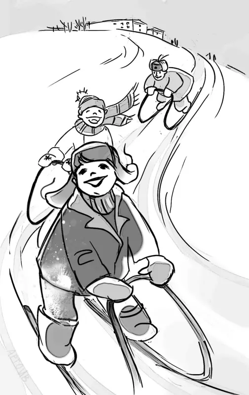 ДВОРянские дети. Как мы жили в СССР. Дворовые забавы. Когда наступала зима.