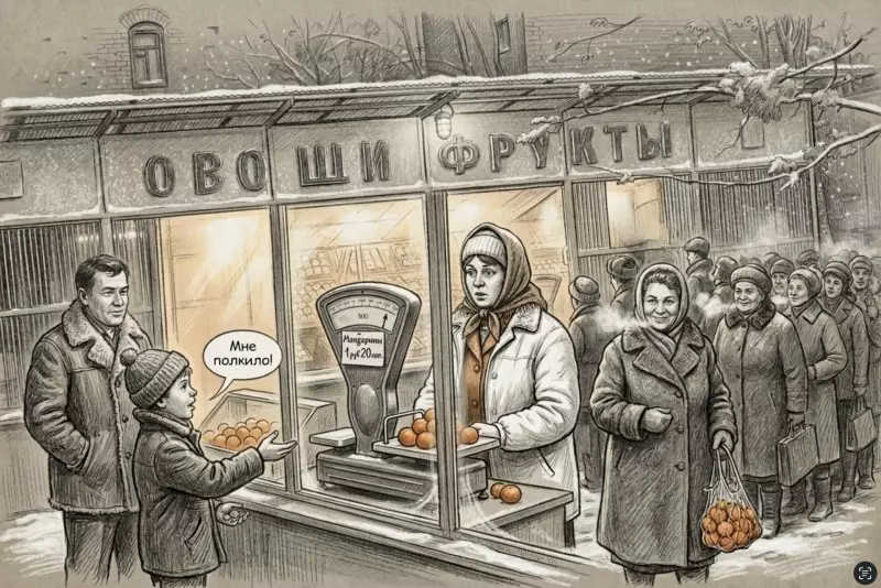 Полкило мандаринов в эпоху диалектического материализма. ДВОРянские дети в СССР