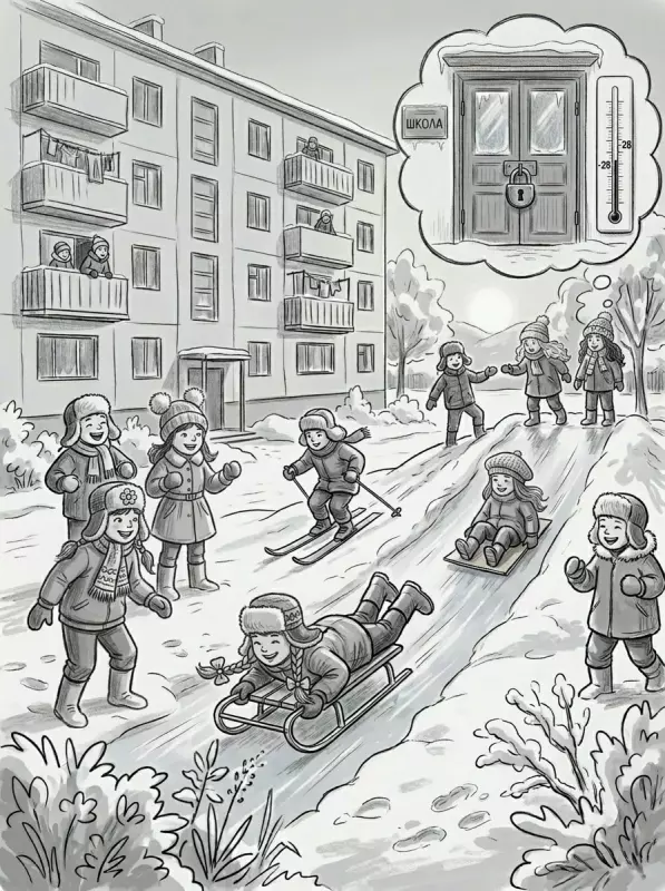 ДВОРянские дети в СССР. Горка