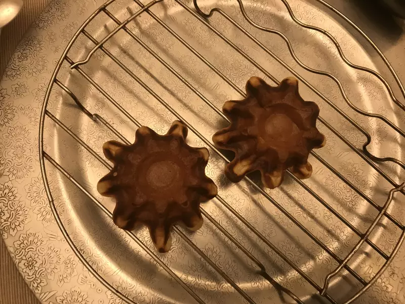 Мягкие вафли на кефире и сметане