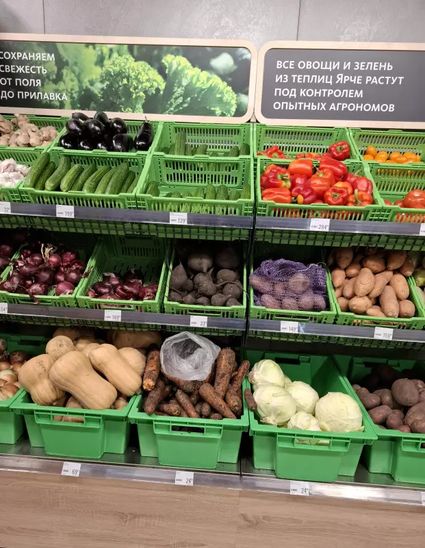 Покупки в магазинах экономкласса типа Светофор или Фикс Прайс