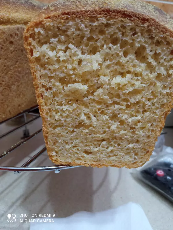 Анадама (Anadama)  - знаменитый хлеб Новой Англии (Питер Рейнхарт) (духовка)