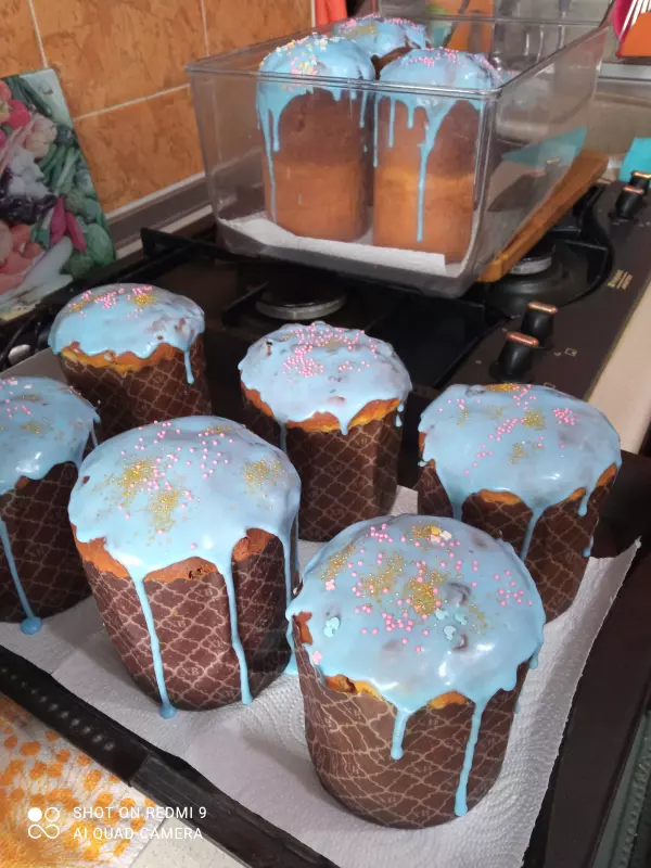 Куличи (паски) пасхальные заварные от Светты