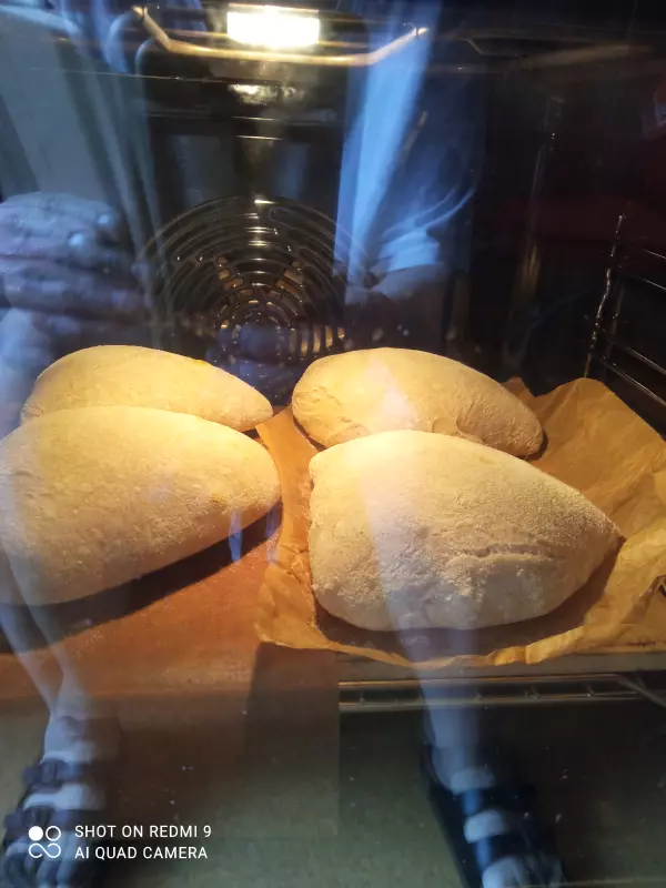 Чиабатта на закваске 50% влажности