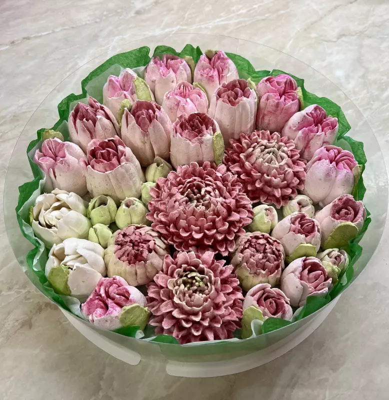 Зефирные букеты и композиции