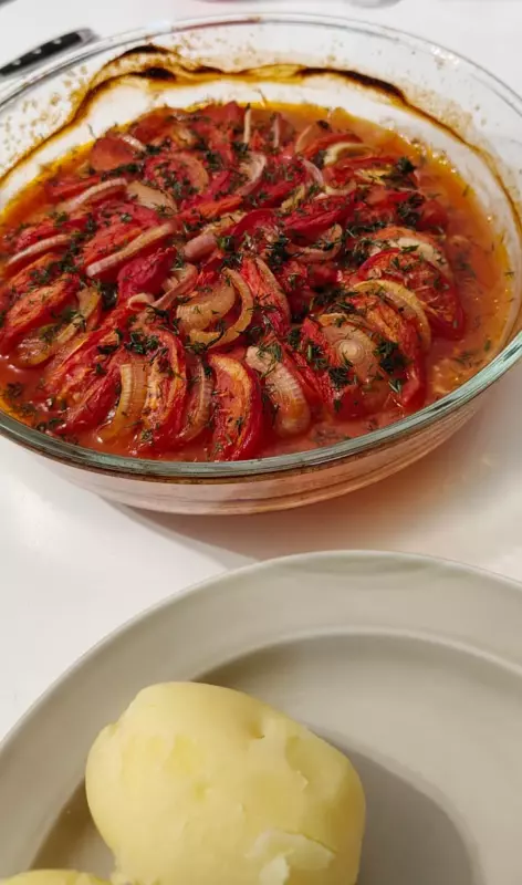 Ленивая котлета (Tepsi Kebabı)