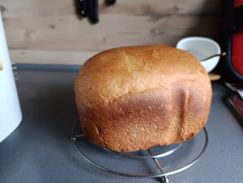 Молочный хлеб без яиц