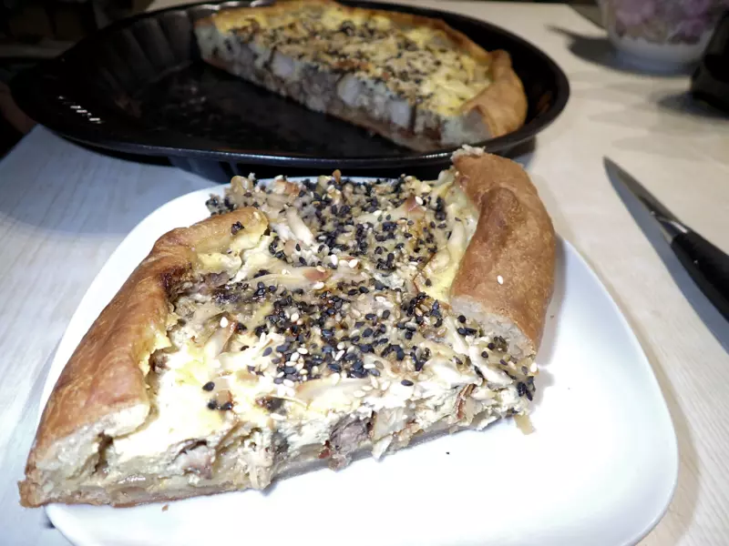 Пирог рыбный