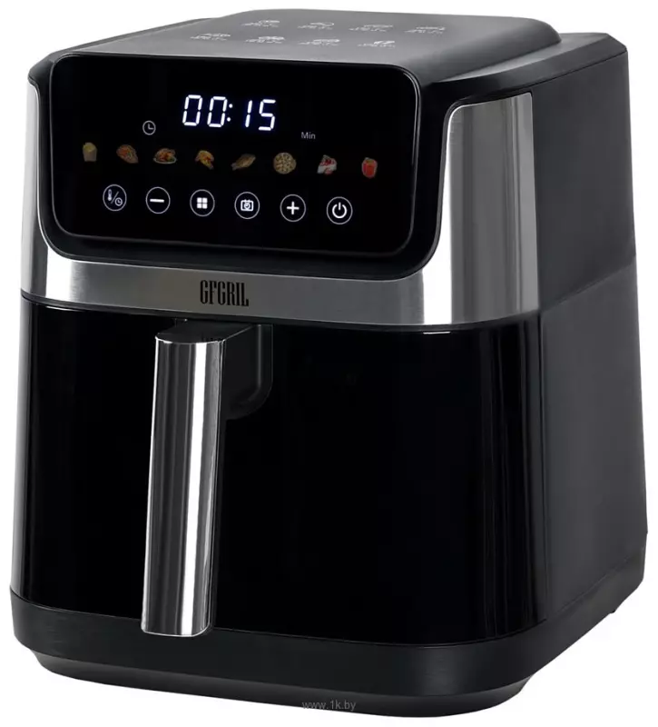 Аэрогриль Gfgril GFA-5500, 6,5 л, 2 ТЭНа (обзор)