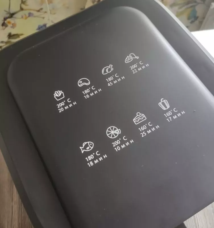 Аэрогриль Gfgril GFA-5500, 6,5 л, 2 ТЭНа (обзор)