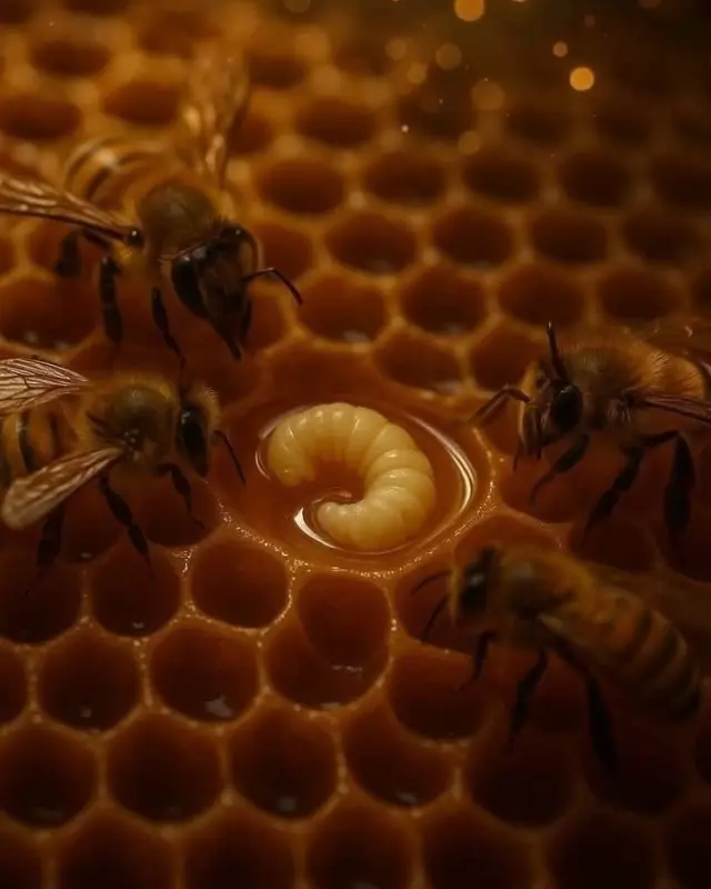 Пчёлки очень любят мёд