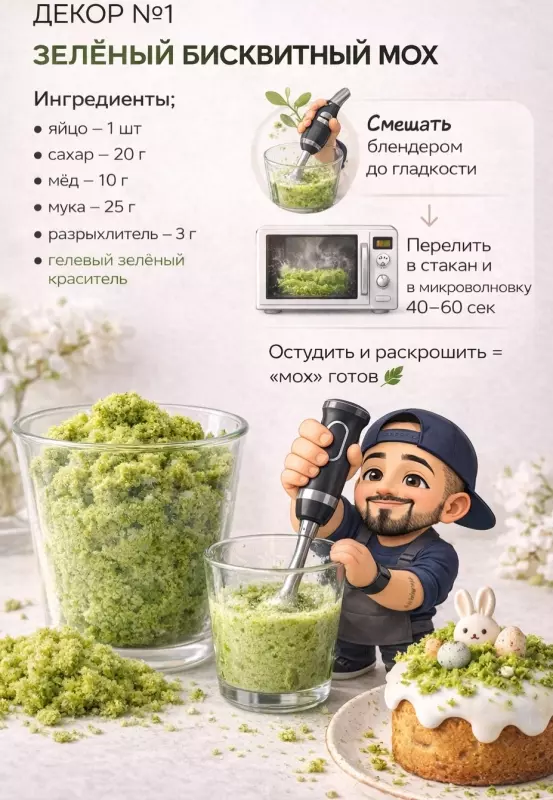 Примеры украшения куличей и пасхи