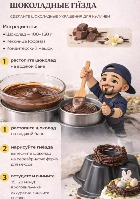 Примеры украшения куличей и пасхи