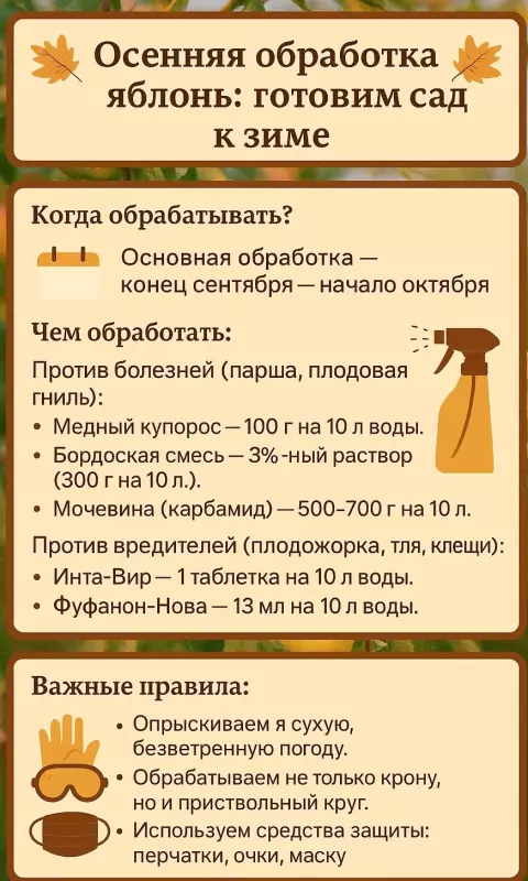 Садово-огородная  инфографика