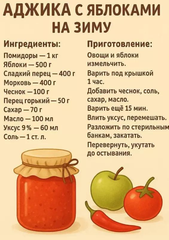 Кулинарная инфографика в рецептах