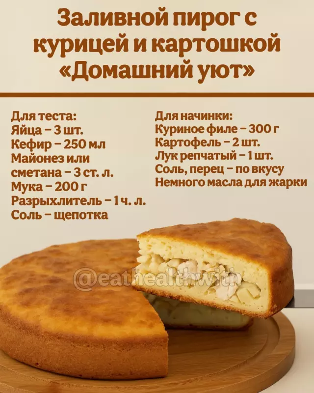 Кулинарная инфографика в рецептах
