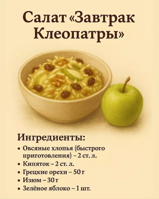 Кулинарная инфографика в рецептах