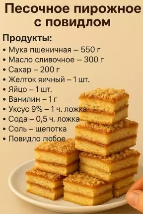 Кулинарная инфографика в рецептах