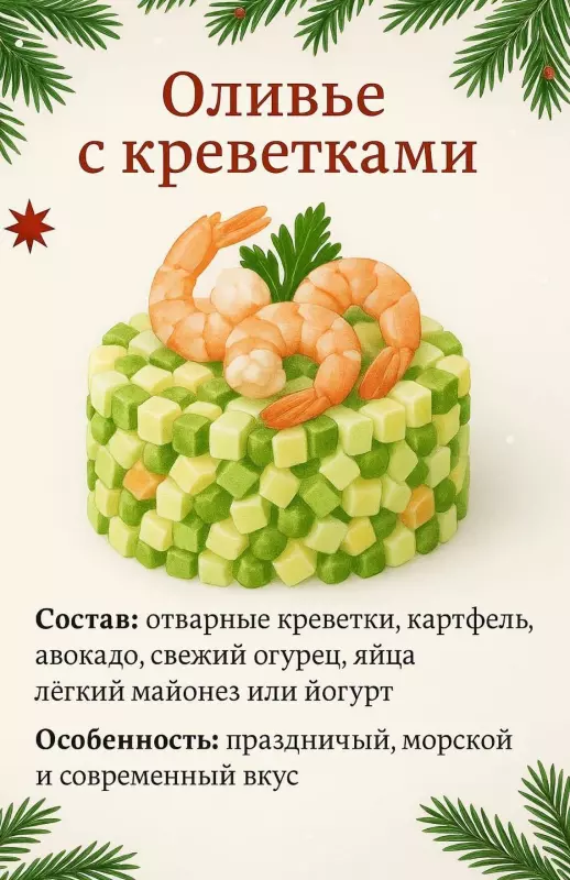 Кулинарная инфографика в рецептах