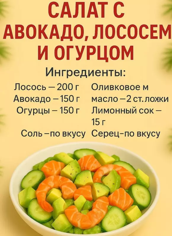 Кулинарная инфографика в рецептах