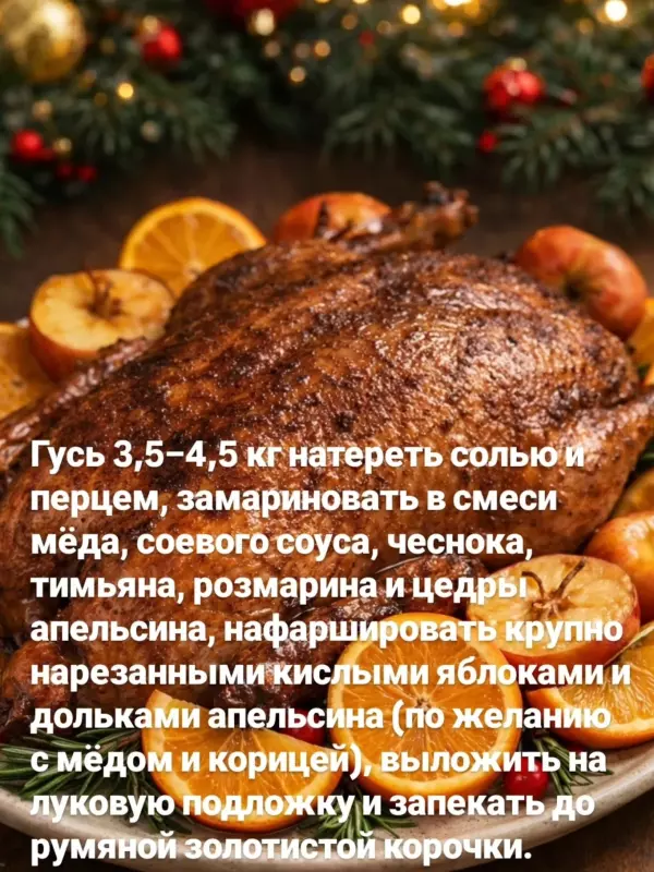 Кулинарная инфографика в рецептах