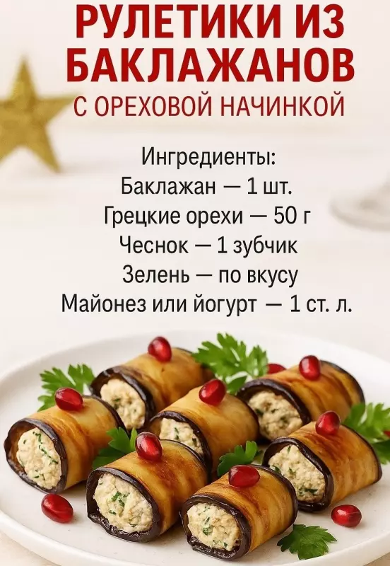 Кулинарная инфографика в рецептах