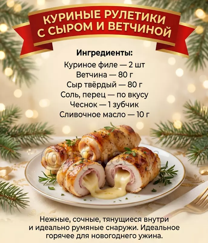 Кулинарная инфографика в рецептах