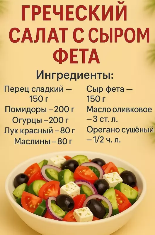 Кулинарная инфографика в рецептах