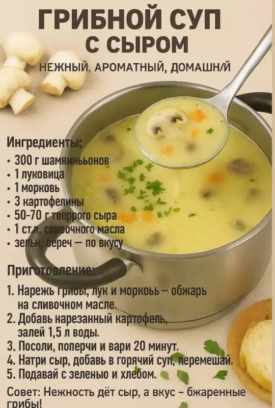 Кулинарная инфографика в рецептах