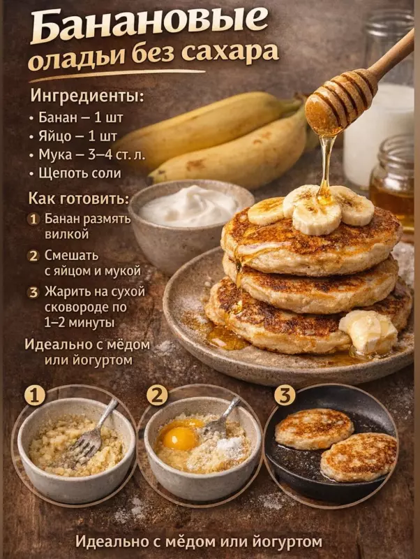 Кулинарная инфографика в рецептах