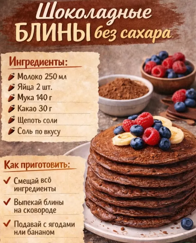 Кулинарная инфографика в рецептах