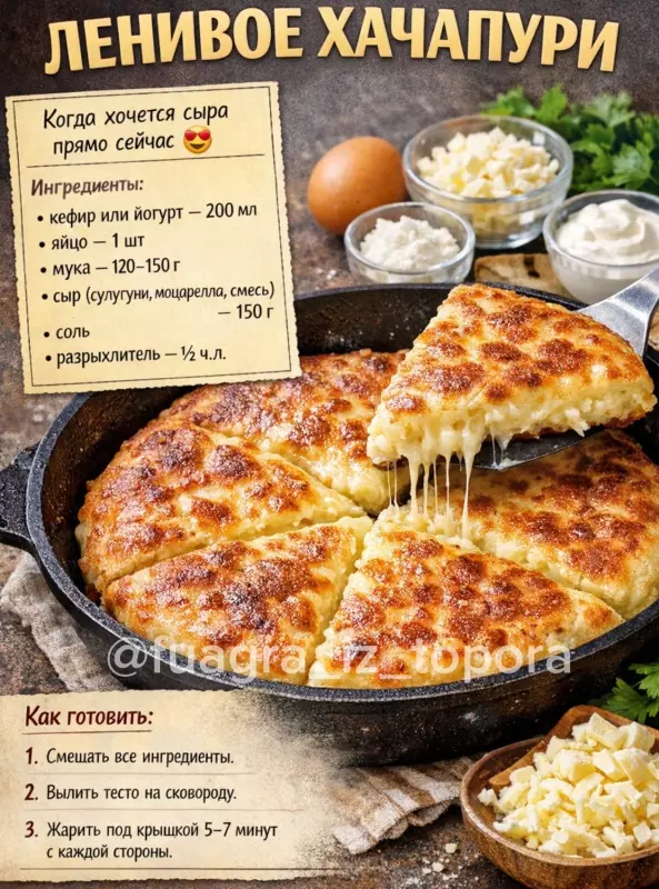 Кулинарная инфографика в рецептах